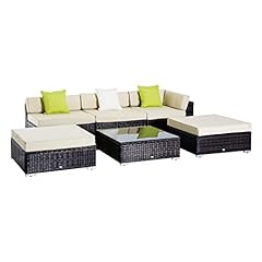 Outsunny pieces rattan for sale  Delivered anywhere in UK