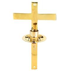 Solid brass cross for sale  Delivered anywhere in USA 