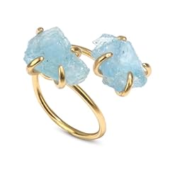 Aquamarine ring natural for sale  Delivered anywhere in USA 