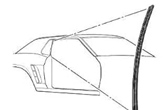 Mustang quarter window for sale  Delivered anywhere in USA 