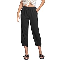 Womens trousers loose for sale  Delivered anywhere in UK