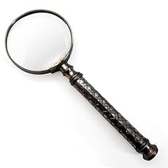 Vintage silver magnifying for sale  Delivered anywhere in UK