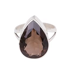 Faceted smoky quartz for sale  Delivered anywhere in UK
