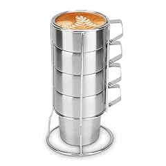 4pcs edelstahltasse doppelwand gebraucht kaufen  Wird an jeden Ort in Deutschland