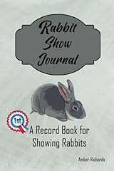 Rabbit show journal for sale  Delivered anywhere in USA 