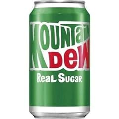 Mountain Dew Real Sugar, 12 FL OZ cans (36 cans) for sale  Delivered anywhere in Canada