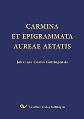 Carmina epigrammata aureae gebraucht kaufen  Wird an jeden Ort in Deutschland