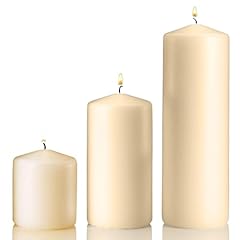 Ivory pillar candles for sale  Delivered anywhere in USA 