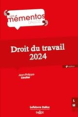Droit travail 2024. d'occasion  Livré partout en France