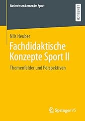 Fachdidaktische konzepte sport gebraucht kaufen  Wird an jeden Ort in Deutschland