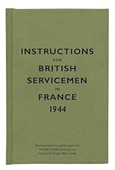 Instructions for british d'occasion  Livré partout en France