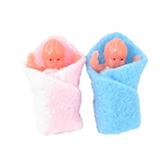 Melody Jane Dolls House 2 Swaddled Babies Miniature for sale  Delivered anywhere in UK