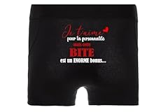 Boxer homme noir d'occasion  Livré partout en France