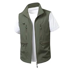 Gilet pesca cotone usato  Spedito ovunque in Italia 