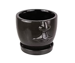 Brown ceramic face for sale  Delivered anywhere in USA 
