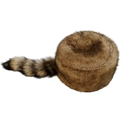 Raccoon tail cap for sale  Delivered anywhere in UK