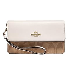 Coach signature foldover for sale  Delivered anywhere in USA 