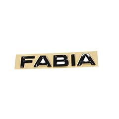 Schriftzug fabia schwarz gebraucht kaufen  Wird an jeden Ort in Deutschland