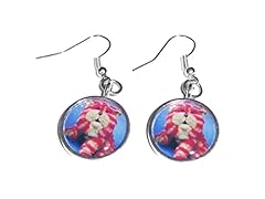 Bagpuss earrings for sale  Delivered anywhere in UK