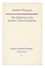 Settlement israelite tribes for sale  Delivered anywhere in UK