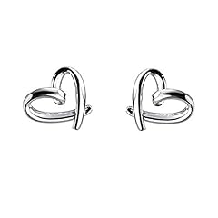 Minimalist heart sterling for sale  Delivered anywhere in USA 