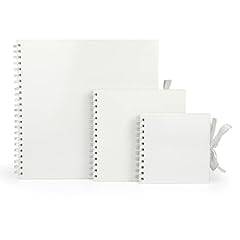 Large white scrapbook for sale  Delivered anywhere in UK