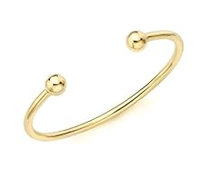Carissima Gold Children's 9ct Yellow Gold Torque Bangle, used for sale  Delivered anywhere in UK