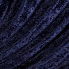 Navy blue crushed for sale  Delivered anywhere in UK