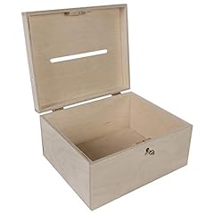 Small lockable wooden for sale  Delivered anywhere in UK