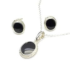 Whitby jet sterling for sale  Delivered anywhere in UK