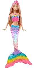 Barbie sirena arcobaleno usato  Spedito ovunque in Italia 