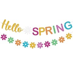 Hello spring banner for sale  Delivered anywhere in USA 