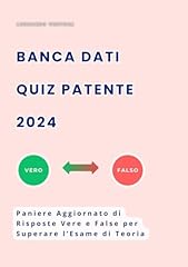 Quiz patente 2024 usato  Spedito ovunque in Italia 