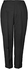 Used, Womens Half Elasticated Waist Trouser Inside Leg 25 for sale  Delivered anywhere in UK