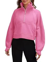 Womens sweatshirts half for sale  Delivered anywhere in USA 