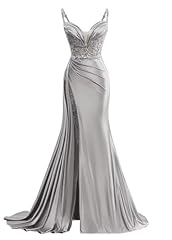 Neck satin prom for sale  Delivered anywhere in USA 