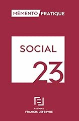 Mémento social 2023 d'occasion  Livré partout en France