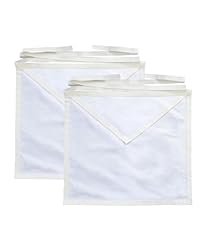 Masonic apron white for sale  Delivered anywhere in USA 