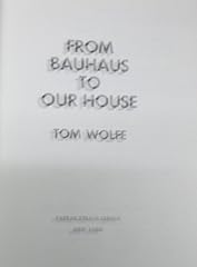 Bauhaus house w for sale  Delivered anywhere in UK