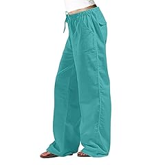 Btlyuioape linen pants for sale  Delivered anywhere in USA 