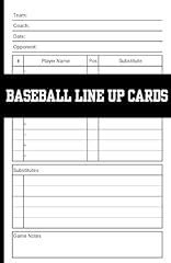 Baseball line cards for sale  Delivered anywhere in UK