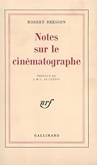 Notes sur cinématographe usato  Spedito ovunque in Italia 