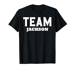 Team jackson shirt for sale  Delivered anywhere in USA 