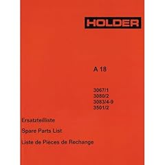 Holder a18 hatz gebraucht kaufen  Wird an jeden Ort in Deutschland