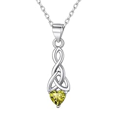 Chicsilver birthstone necklace for sale  Delivered anywhere in UK