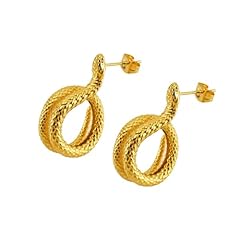 Women earrings zirconia for sale  Delivered anywhere in UK