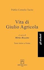 Vita giulio agricola. usato  Spedito ovunque in Italia 