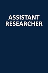 Assistant researcher blank for sale  Delivered anywhere in UK