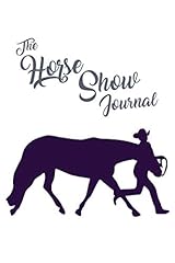 Horse show journal for sale  Delivered anywhere in USA 