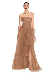 Tulle ruffle prom for sale  Delivered anywhere in USA 